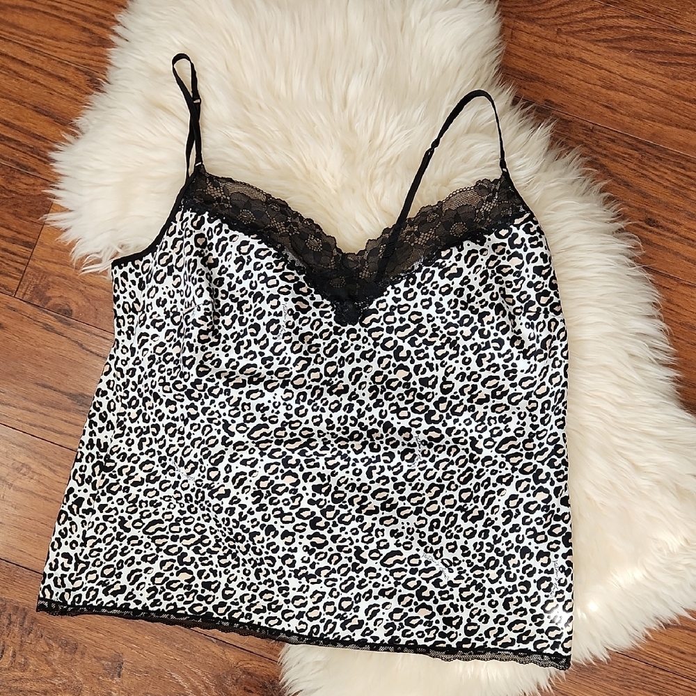 Victoria's Secret Lace Leopard Cami